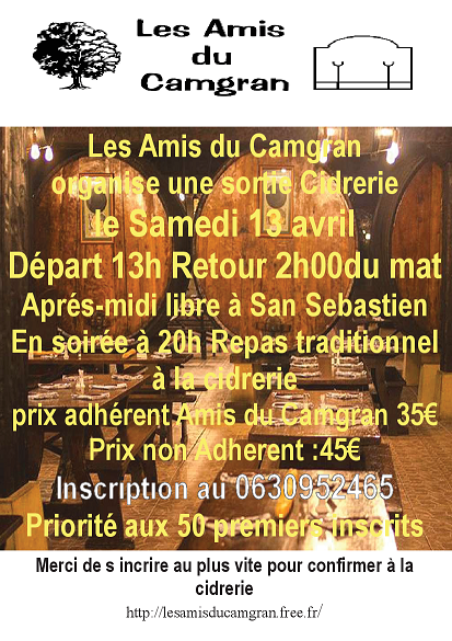 affiche cidrerie