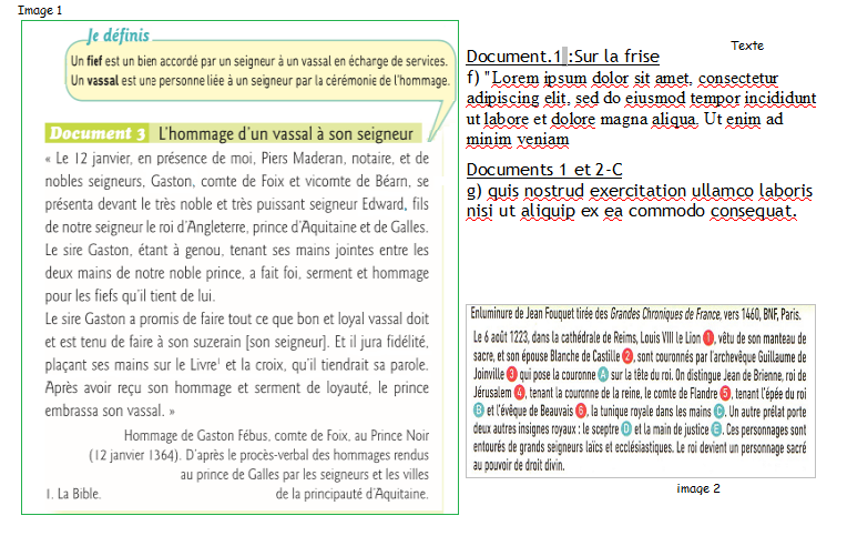 aperçu image et txt